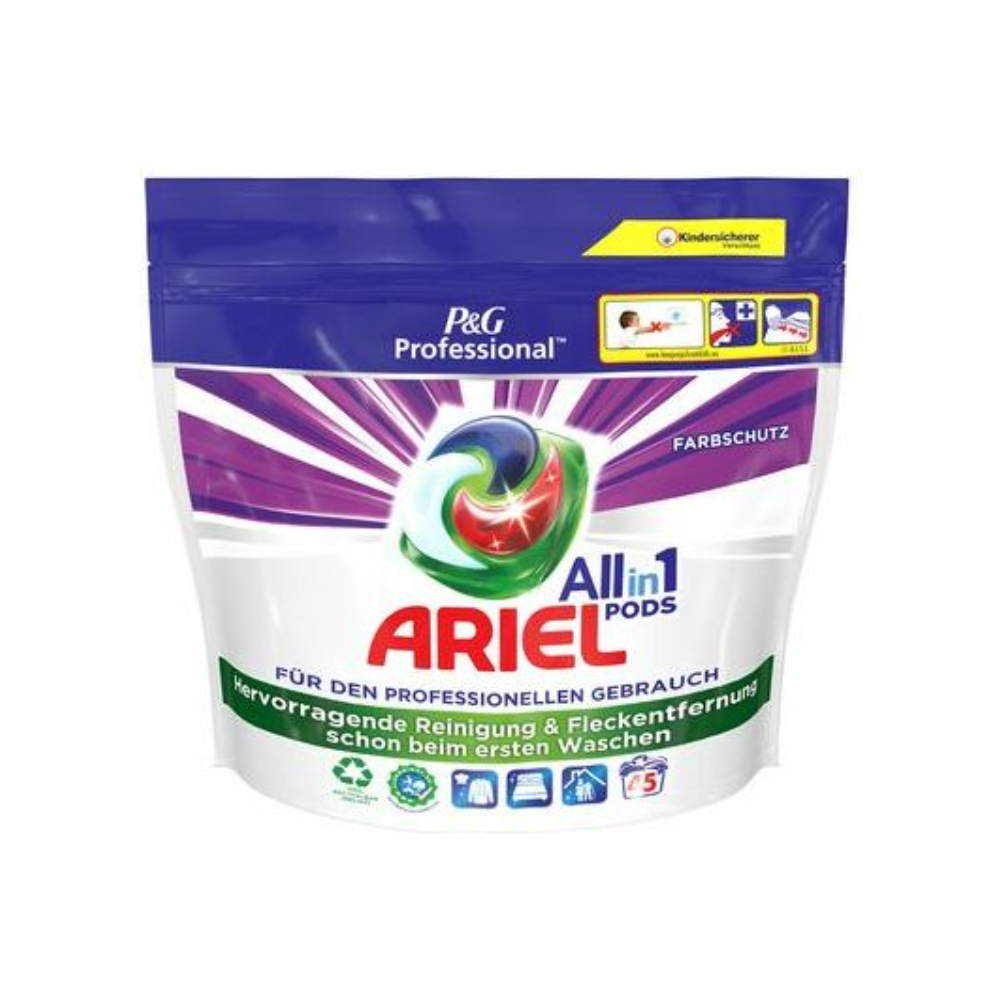 Ariel Pods All in 1 Color kapsle pro barevné praní 45 ks