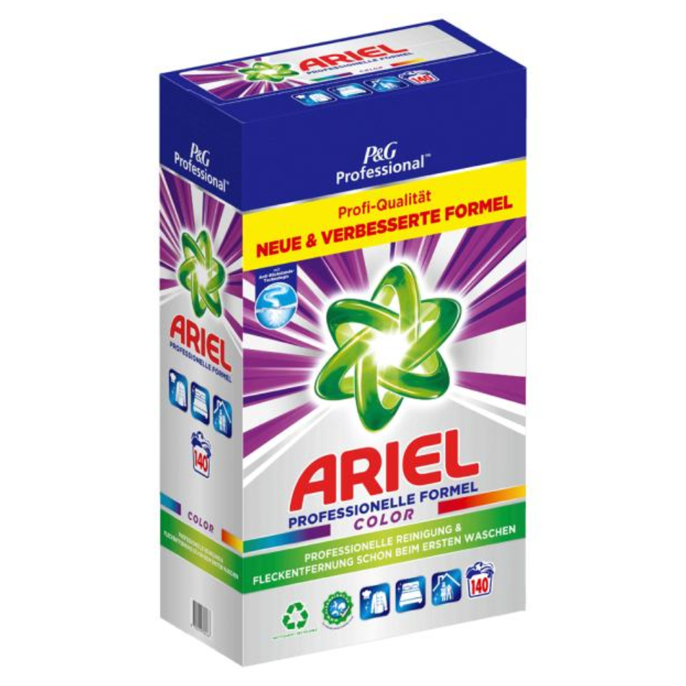 Ariel Professional Color prášek na praní barevného prádla 8,4 kg / 140 praní