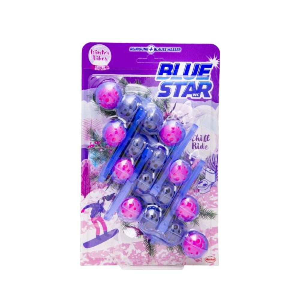Blue Star Blau Aktiv WC blok Chill RIde 4 x 50 g