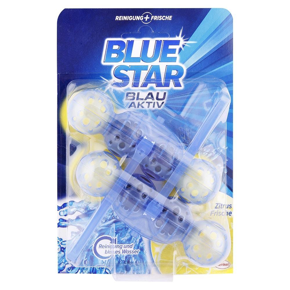 Blue Star Blau Aktiv závěsný čistič Citrusová svěžest WC 2 x 50g
