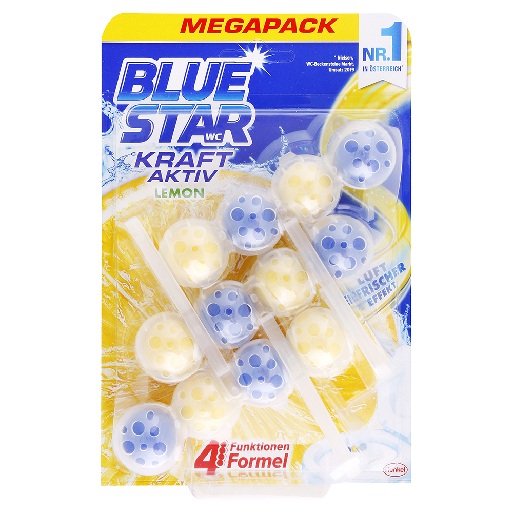 Blue Star Kraft Aktiv WC blok Citron 3 x 50 g