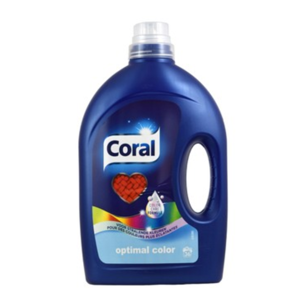Coral prostriedok na bielizeň Optimálna farba 1,73 l / 36 praní
