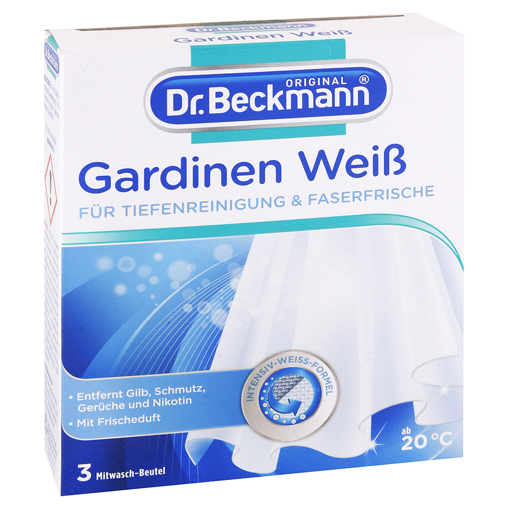 Dr. Beckmann Intenzivní čistič záclon 3x40 g