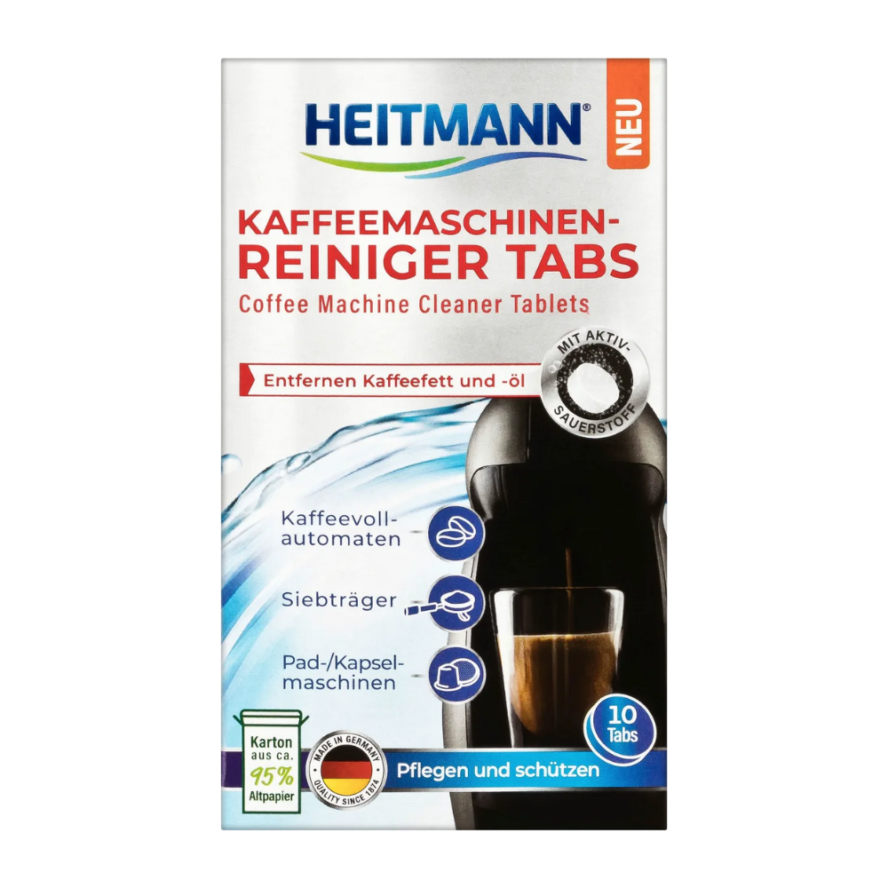 Heitmann čistící tablety do kávovarů 10 ks