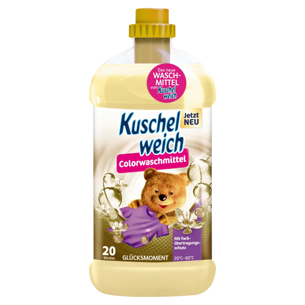 Kuschelweich prací gel na barevné prádlo Momenty štěstí 1.314 l / 18 praní