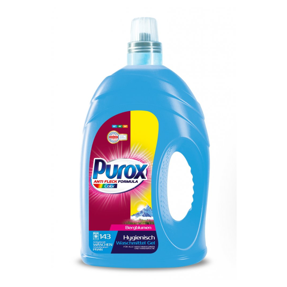 Purox Color prací gel 4,3 l / 143 praní