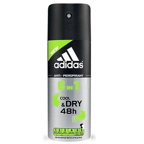 Adidas pánský antiperspirant 6in1 Cool & Dry 48h 150 ml