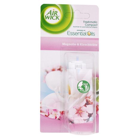 Air Wick Freshmatic Compact náplň do osvěžovače vzduchu Magnolie a květy višně 24 ml