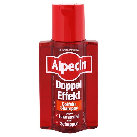Alpecin šampon s dvojitým účinkem: proti lupům vypadávání vlasů pro muže 200 ml