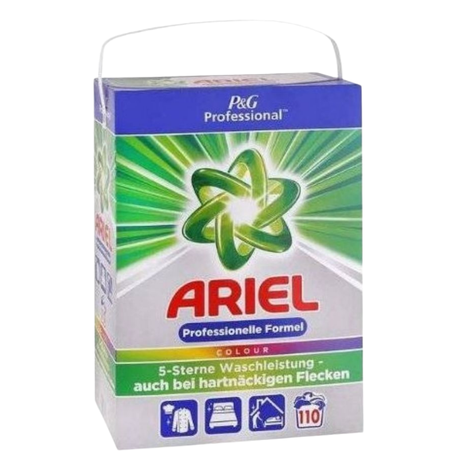 Ariel Professional Colour prášek na praní barevného prádla 7,15 kg / 110 praní