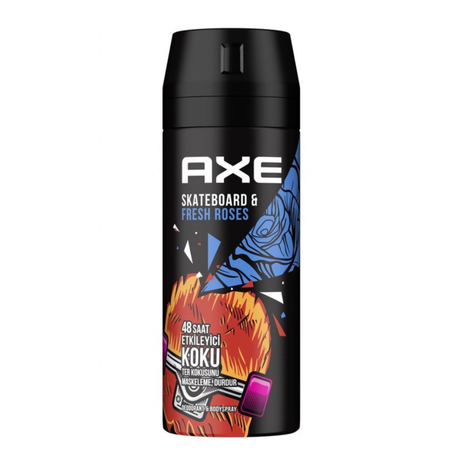Axe pánský deodorant Skateboard 150 ml
