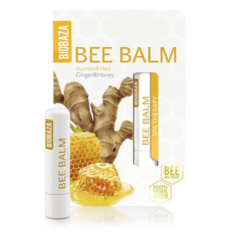 Biobaza BEE BALM včelí balzám zázvor a med 4.5 g