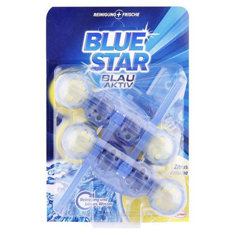 Blue Star Blau Aktiv závěsný čistič Citrusová svěžest WC 2 x 50g
