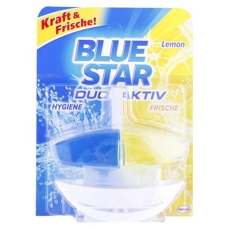 Blue Star Duo-Aktiv WC blok Citronová svěžest 50ml