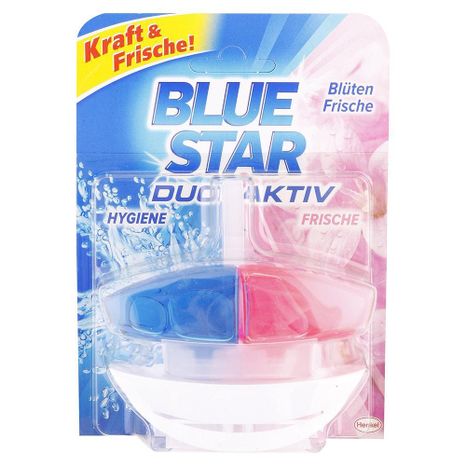 Blue Star Duo-Aktiv WC blok Květinová svěžest 50ml