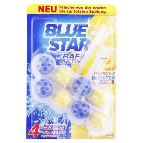 Blue Star Kraft Aktiv závěsný čistič WC Lemon 2x50g