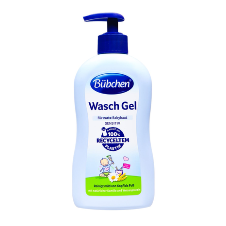 Bübchen Baby sprchový gel Sensitive s dávkováním 400 ml