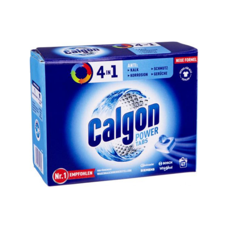 Calgon čisticí tablety do pračky 4v1 47 ks