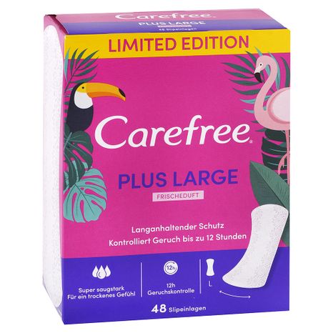 Carefree intimky Plus Large se svěží vůní 48 ks