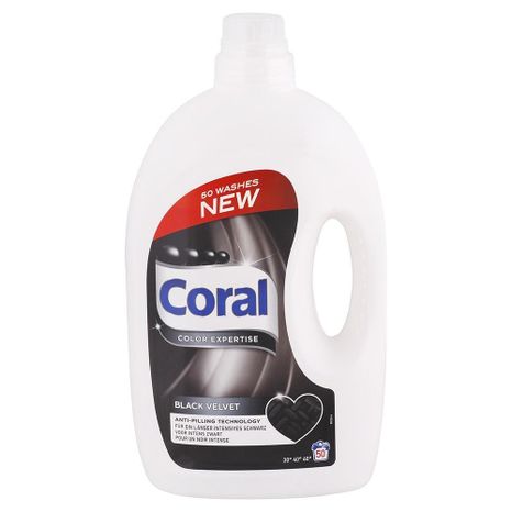 CORAL Black Velvet gel na černé prádlo 2,5 l/50 praní