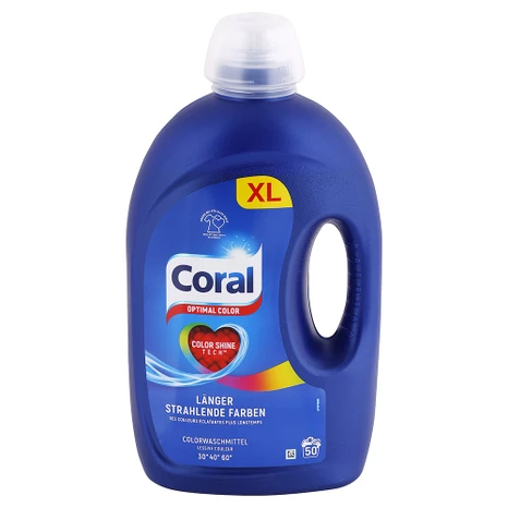 Coral Optimal Color gel na barevné prádlo 2,5 l/50 praní