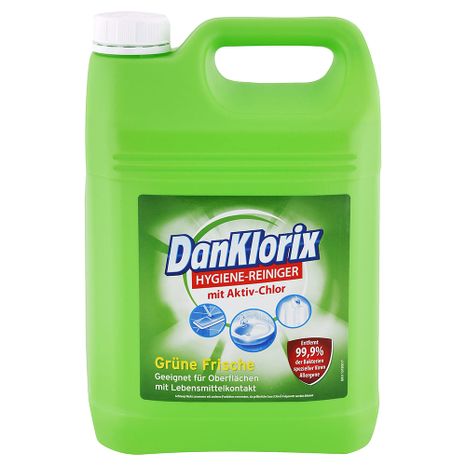 Danklorix hygienický čistič s aktivním chlórem Zelená svěžest 5 l