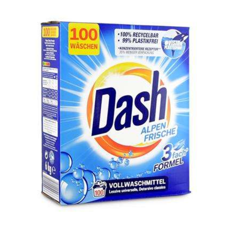 Dash Universal prací prášek 6 kg / 100 praní