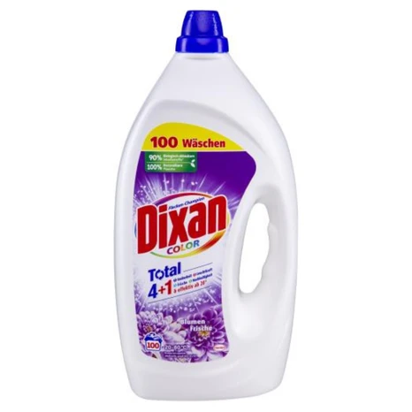 Dixan gel na barevné praní Květinová svěžest 4,5 l / 100 praní