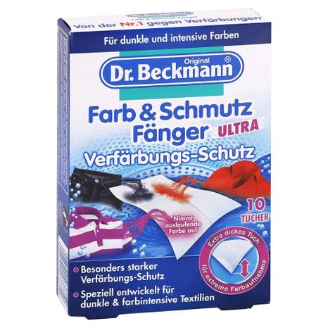 Dr. Beckmann ubrousky do praní pohlcující barvu a nečistotu 10 ks