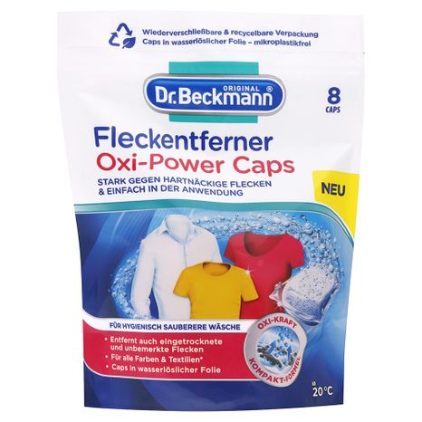 Dr. Beckmann Oxi Power odstraňovač skvrn v kapslích 8 ks