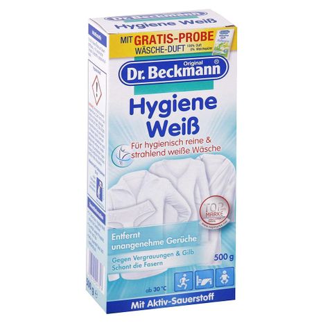 Dr. Beckmann prášek na praní Hygienicky bílá 500 g