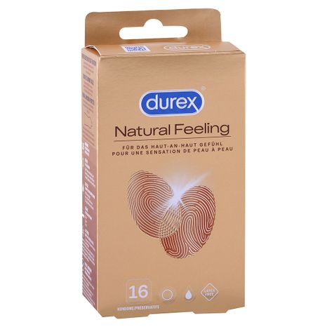 Durex kondomy Natural Feeling bez obsahu latexu 16 ks