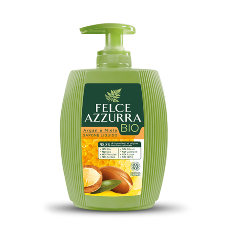 Felce Azzurra bio tekuté mýdlo Med a arganový olej 300 ml