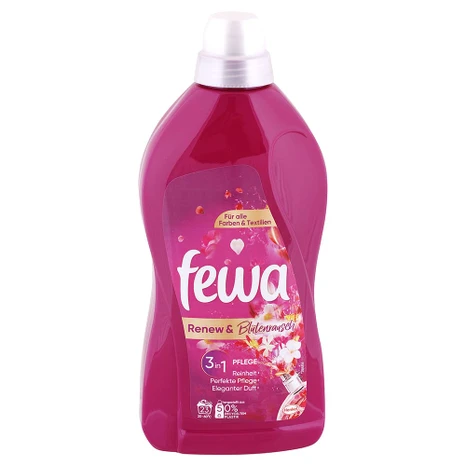 Fewa Renew gel na barevné prádlo s vůní květů 1,38 l / 23 praní