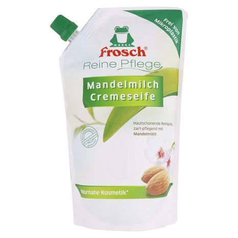 Frosch Eko krémové tekuté mýdlo Mandlové mléko náhradní náplň 500ml
