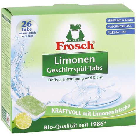 Frosch Eko tablety do myčky nádobí Limetka 26 ks