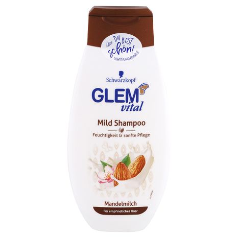 Glem Vital šampon na jemné vlasy Mandlové mléko 350 ml
