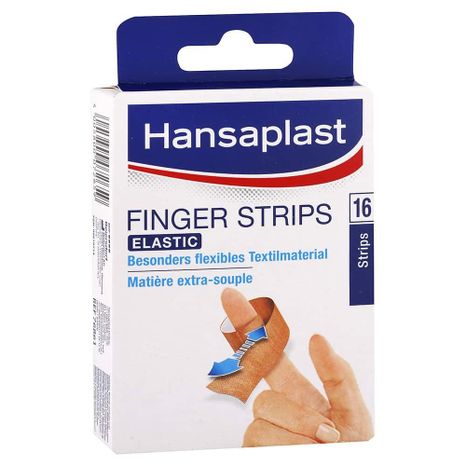 Hansaplast Finger Strips elastická náplast na prsty 16 ks