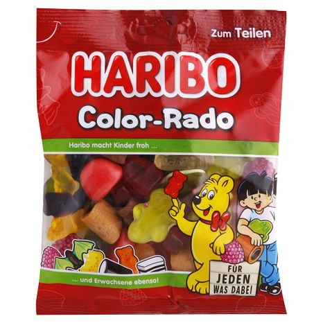 HARIBO želatinové ovocné bonbóny Color - Rado 175 g