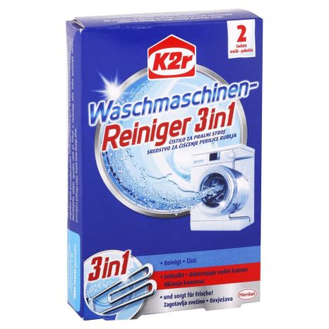 K2R čistič pračky 3v1 2 ks