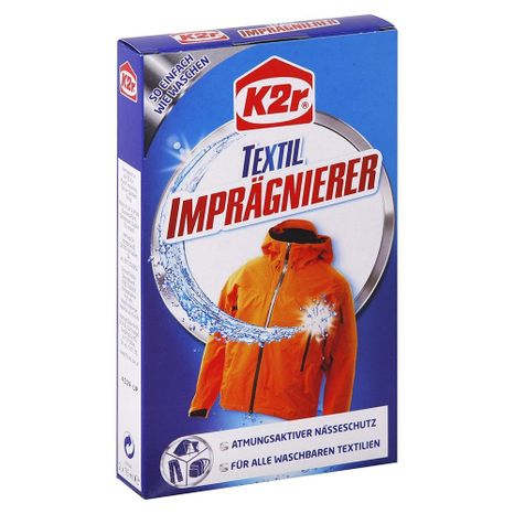 K2R  prací gel na impregnaci sportovních oděvů 2x75 ml