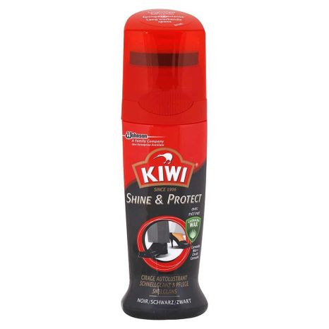 KIWI Shine & Protect vosk na obuv Černý 75 ml