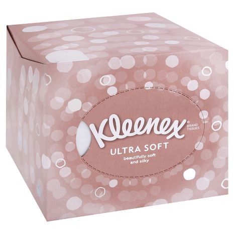 Kleenex 3-vrstvé hygienické kapesníky Ultra Soft box 48 ks