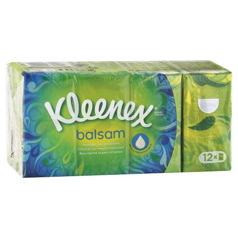 Kleenex hygienické kapesníky 4-vrstvé 12 balíků