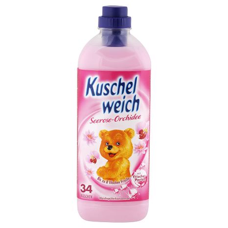 Kuschelweich aviváž Růžový leknín a orchidej 1 l / 34 praní