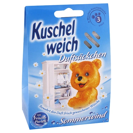 Kuschelweich vůně do šatníku Letní vítr 3 ks