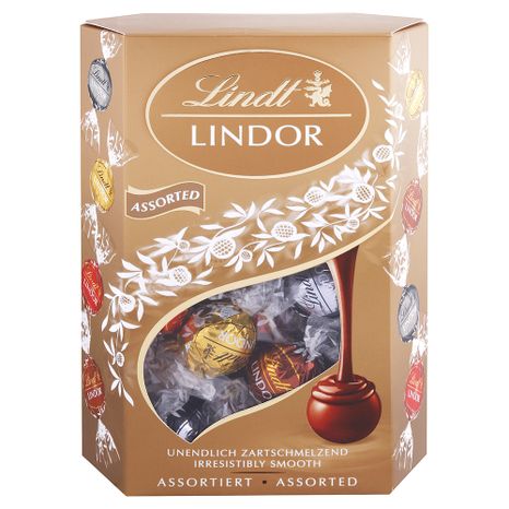 Lindt Lindor čokoládové kuličky Mix 500g