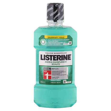Listerine ústní voda Fresh mint 500 ml