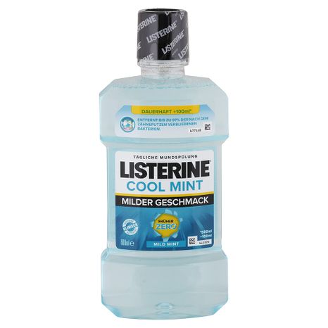 Listerine ústní voda Zero Mild mint 600 ml