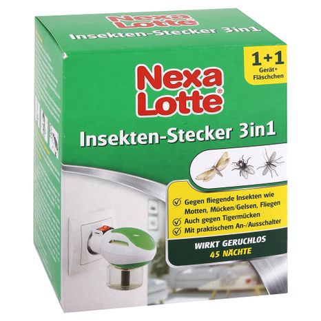 Nexa Lotte elektrický odpuzovač hmyzu 3v1